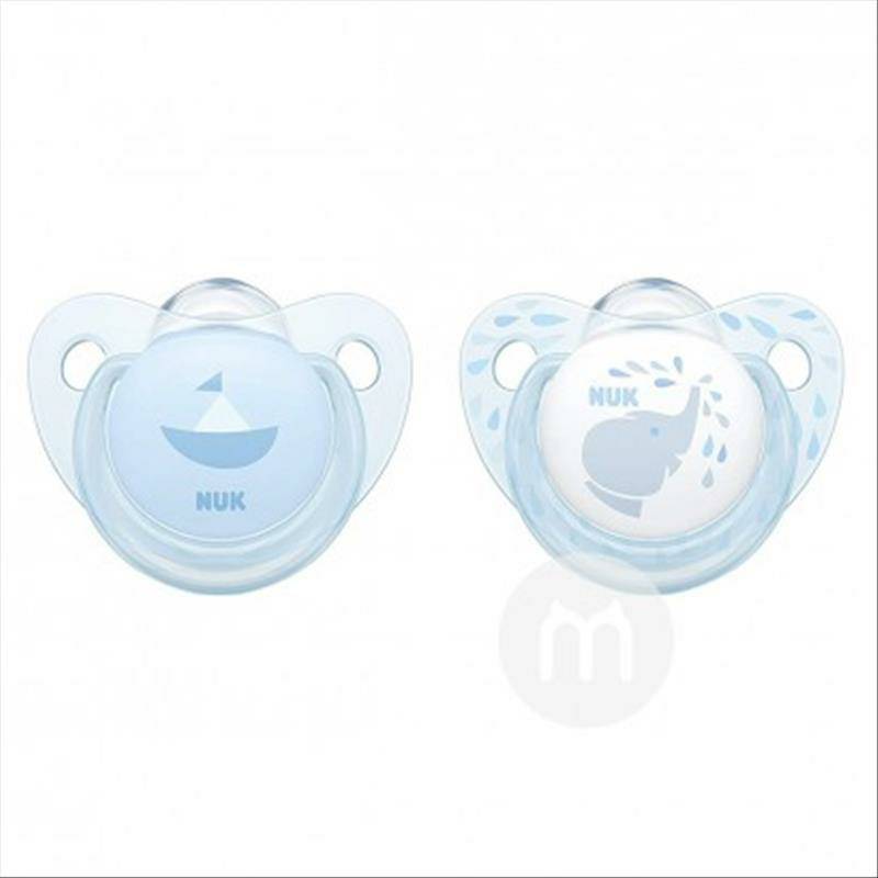 NUK Jerman NUK bayi berlayar silikon dot dot 6-18 bulan dua paket versi luar negeri