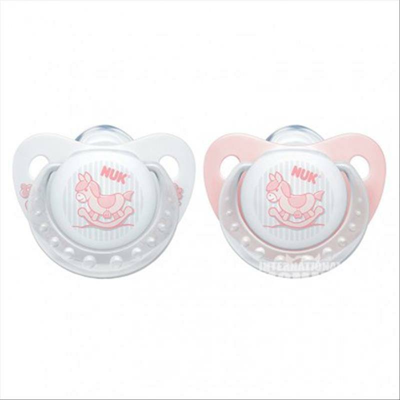 NUK Jerman NUK bayi berlayar silikon dot dot 6-18 bulan dua paket versi luar negeri