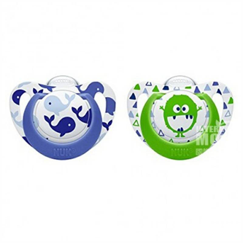 NUK Jerman NUK jenius seri dot hewan silikon kecil 0-6 bulan dua paket versi luar negeri