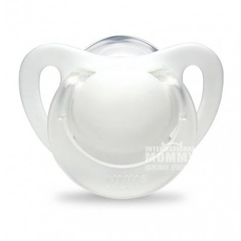 NUK Jerman NUK seri genius dot silikon putih murni versi 6-18 bulan di...