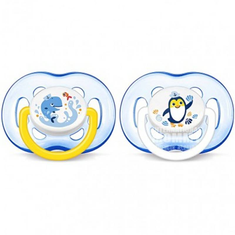 PHILIPS AVENT pacifier British Ocean Dream selama lebih dari 18 bulan Versi Overseas