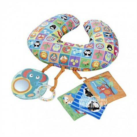 Chicco Italia bayi berwarna bantal berbaring di luar negeri versi