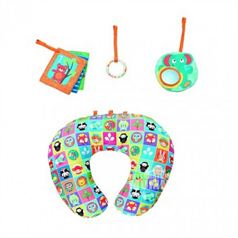 Chicco Italia bayi berwarna bantal berbaring di luar negeri versi