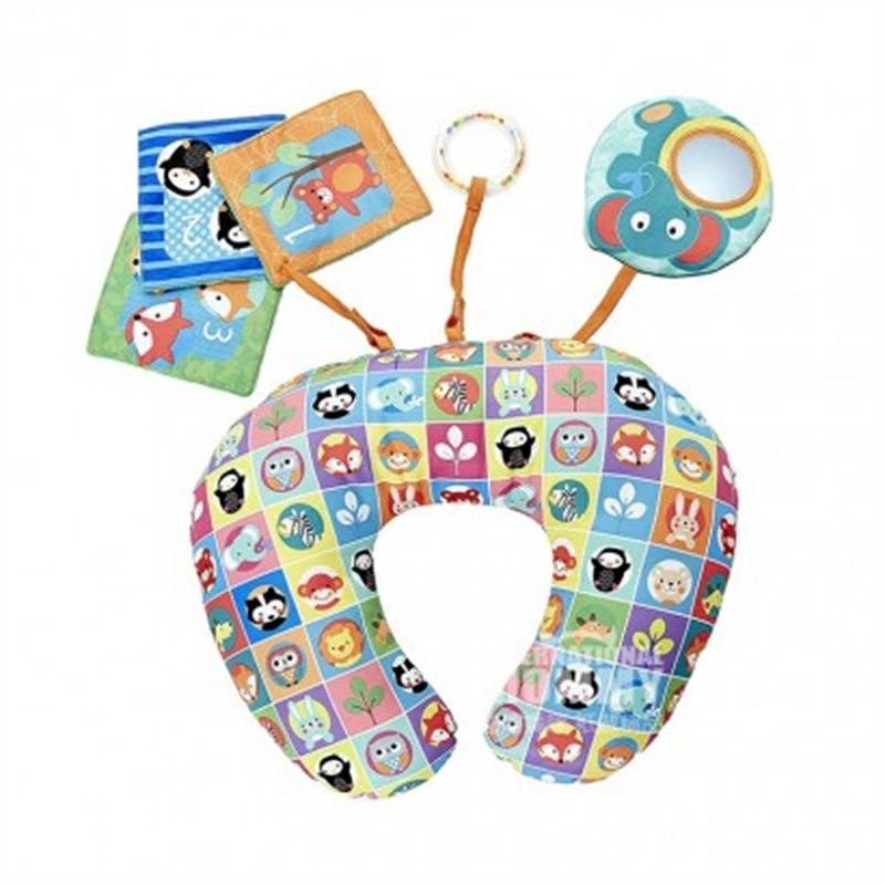 Chicco Italia bayi berwarna bantal berbaring di luar negeri versi