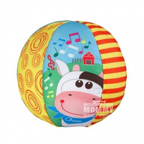 Chicco kain bayi Italia bola musik katun lembut versi luar negeri