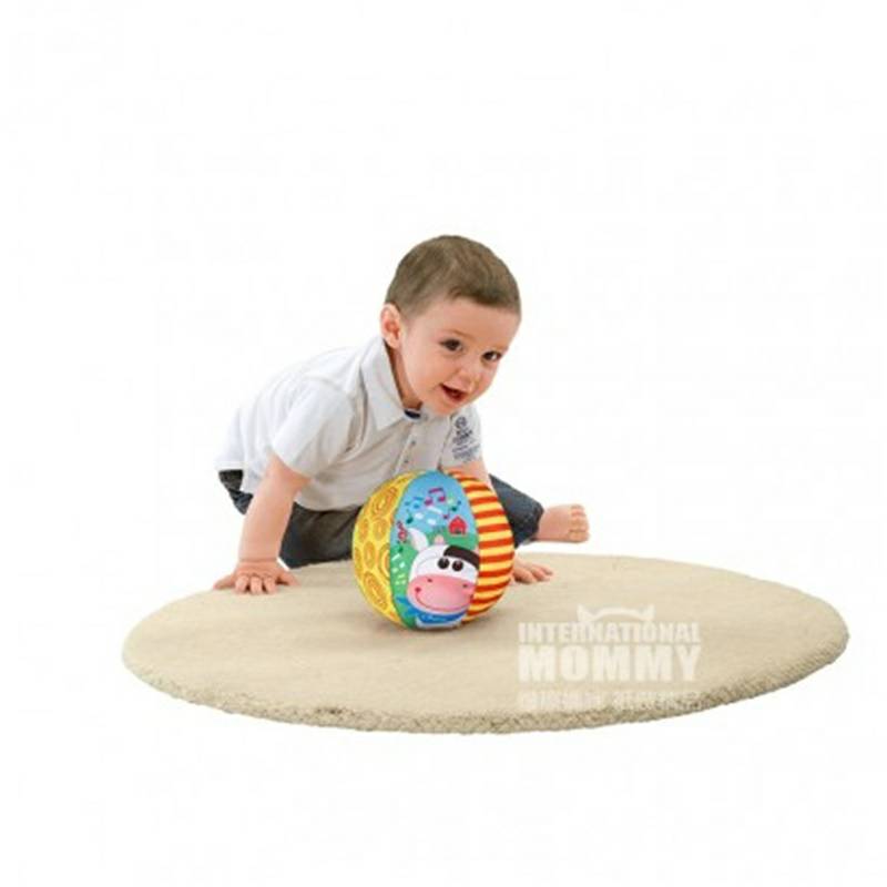 Chicco kain bayi Italia bola musik katun lembut versi luar negeri