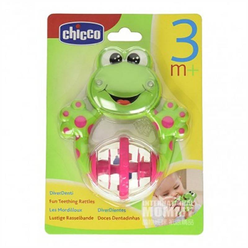 Chicco mainan bayi katak Italia versi luar negeri