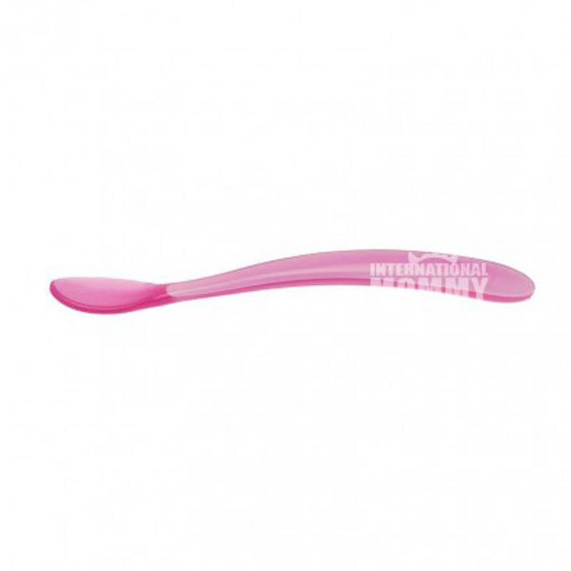 Chicco anak-anak Italia silikon lembut sendok dua bungkus edisi luar negeri