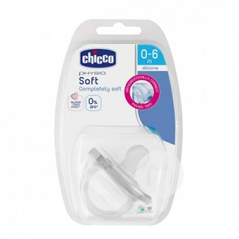 Chicco Italian dot silikon bayi versi 0-6 bulan di luar negeri