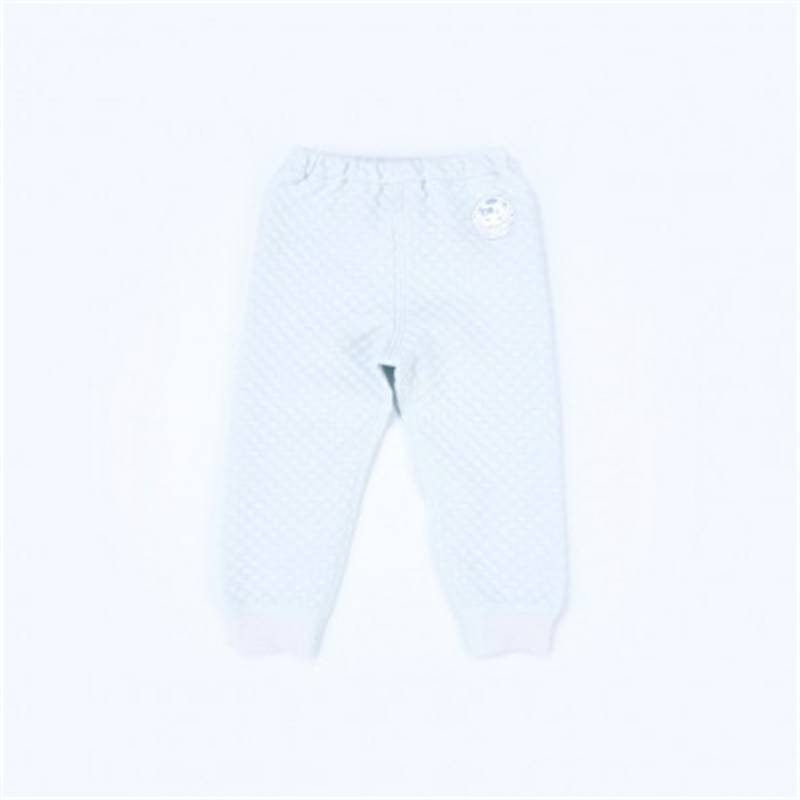 Verantwortung bayi laki-laki dan perempuan celana katun organik jas biru