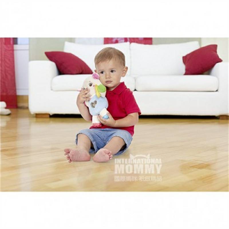 Chicco Musik bayi Italia bercahaya lucu domba kecil mainan yang menenangkan versi luar negeri