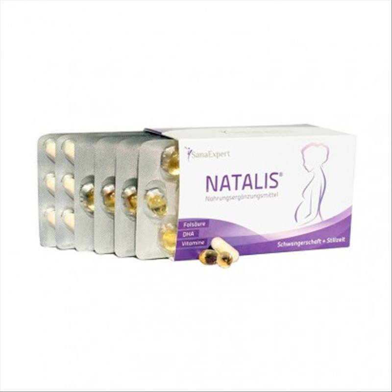 SanaExpert Jerman SanaExpert zat besi vitamin DHA asam folat 2 paragraf versi luar negeri