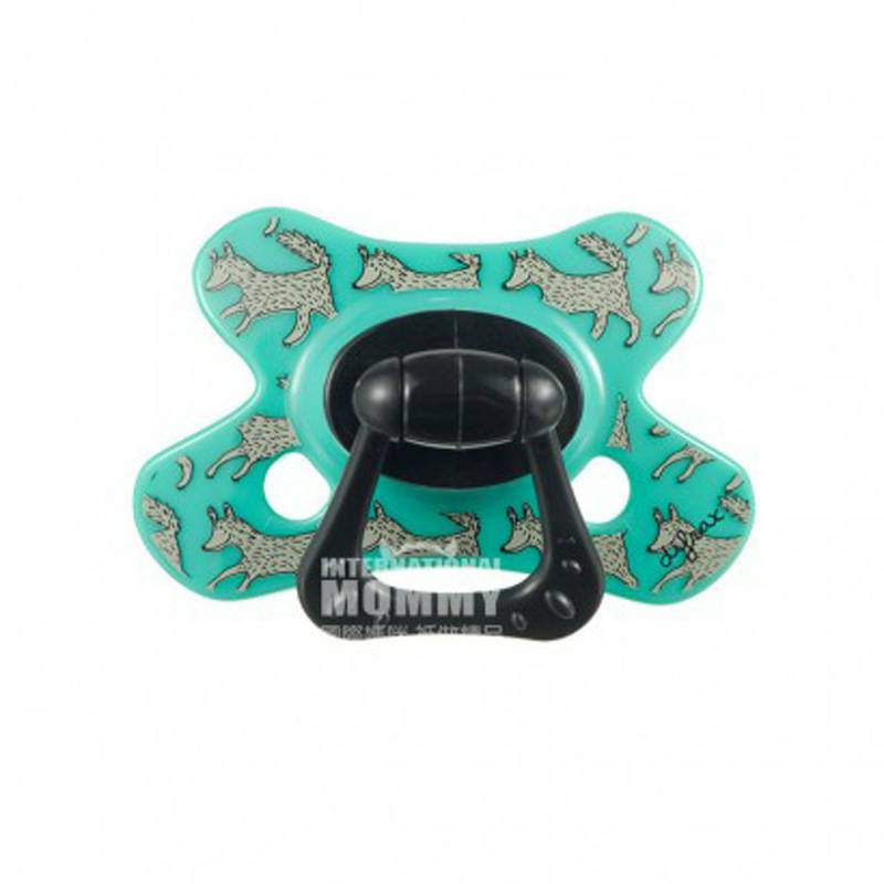 Difrax Dutch Little Wolf Natural Pacifier selama 18+ Bulan Versi Luar Negeri