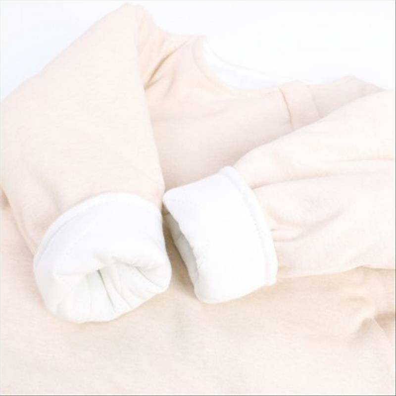 [2 pieces] Verantwortung laki-laki dan perempuan bayi katun warna organik Eropa klasik kantong tidur sederhana + selimut