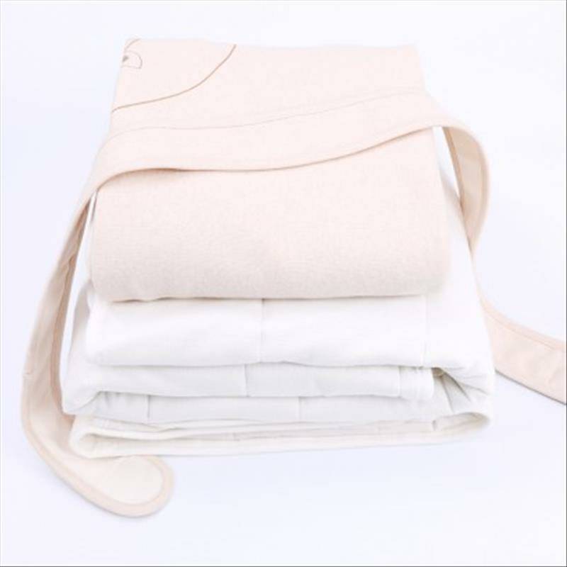 [2 pieces] Verantwortung laki-laki dan perempuan bayi katun warna organik Eropa klasik kantong tidur sederhana + selimut