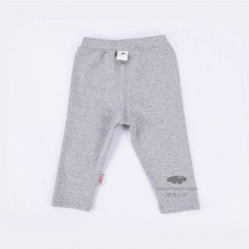 [2 pieces] Verantwortung pria dan wanita bayi katun organik lengan panjang bottoming kemeja vitalitas warna solid pink +