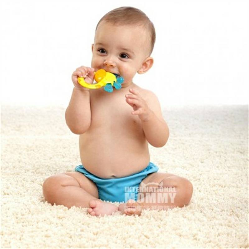 BRIGHT STARTS American Giraffe Bayi Menyenangkan permen karet di luar negeri