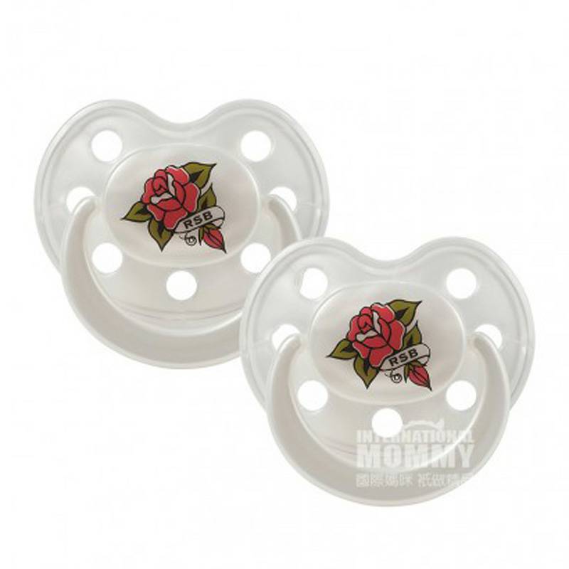 ROCK STAR BABY Jerman dot bayi silikon dua versi 0-6 bulan di luar negeri