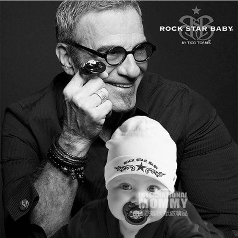 ROCK STAR BABY Jerman Lily Silicone Dot Two Pack 6-18 Bulan Versi Luar Negeri