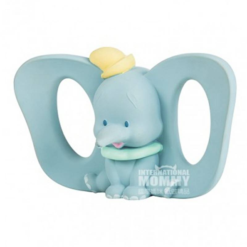 Tigex French Tigex bayi karet alam Bayi gajah teether yang menenangkan versi luar negeri