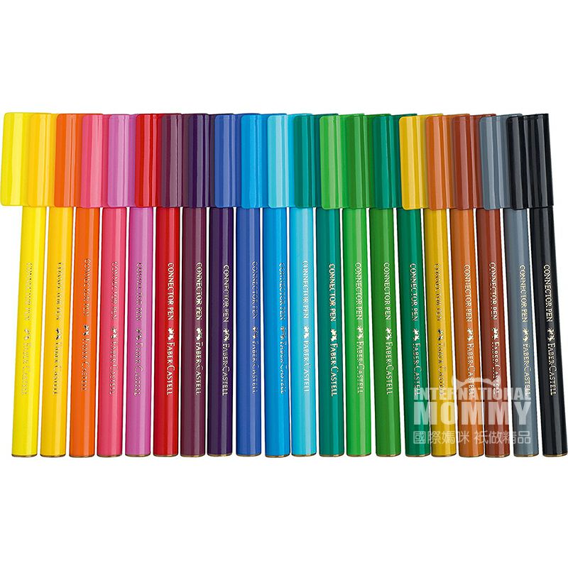 FABER-CASTELL Jerman 20 warna bisa dibilang blok bangunan anak-anak kuas cat air edisi luar negeri