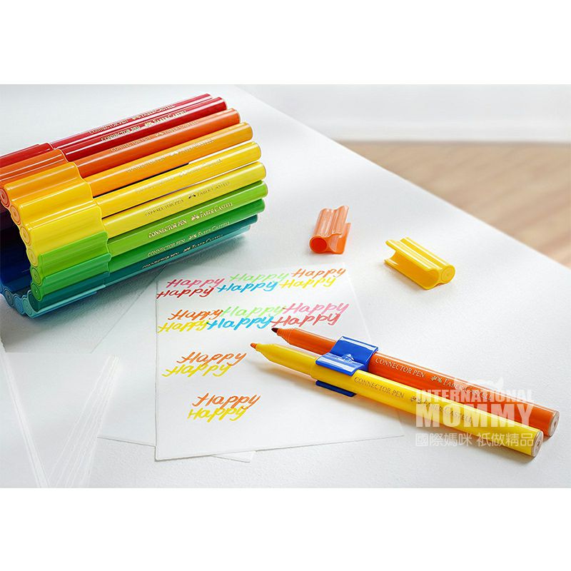 FABER-CASTELL Jerman 20 warna bisa dibilang blok bangunan anak-anak kuas cat air edisi luar negeri
