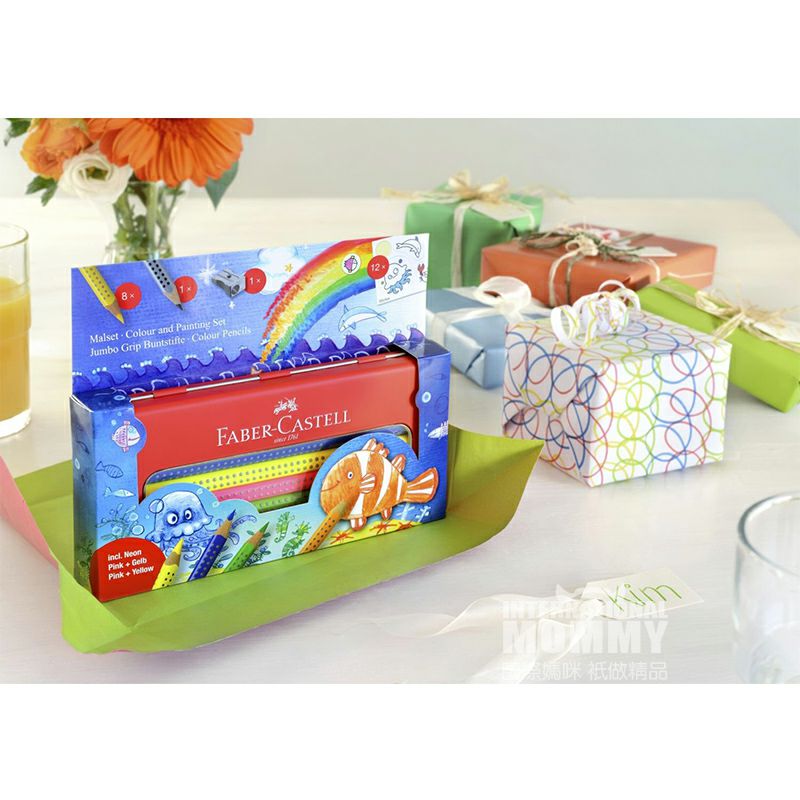 FABER－CASTELL lukisan dunia anak-anak Jerman dibawah laut ditetapkan di luar negeri