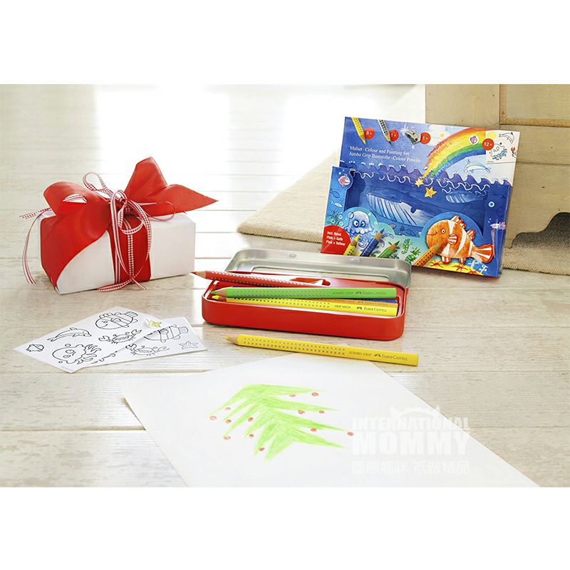 FABER－CASTELL lukisan dunia anak-anak Jerman dibawah laut ditetapkan di luar negeri