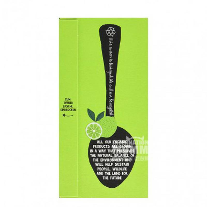 CUPPER German CUPPER versi lemon green tea segar organik alami