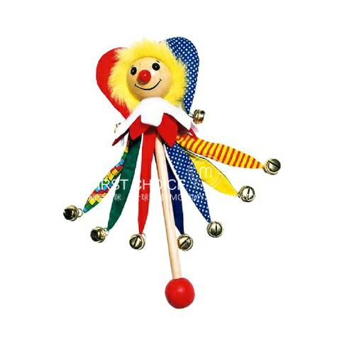 Goki German Clown Rattle Oversized Versi Luar Negeri