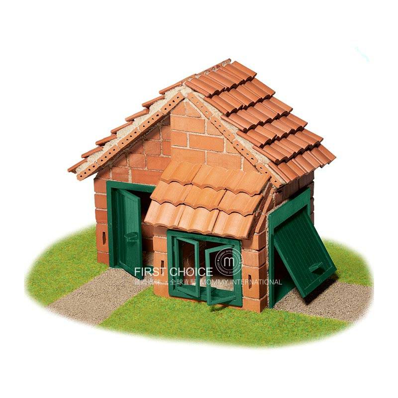 Teifoc Germany DIY garasi rumah model arsitektur versi luar negeri