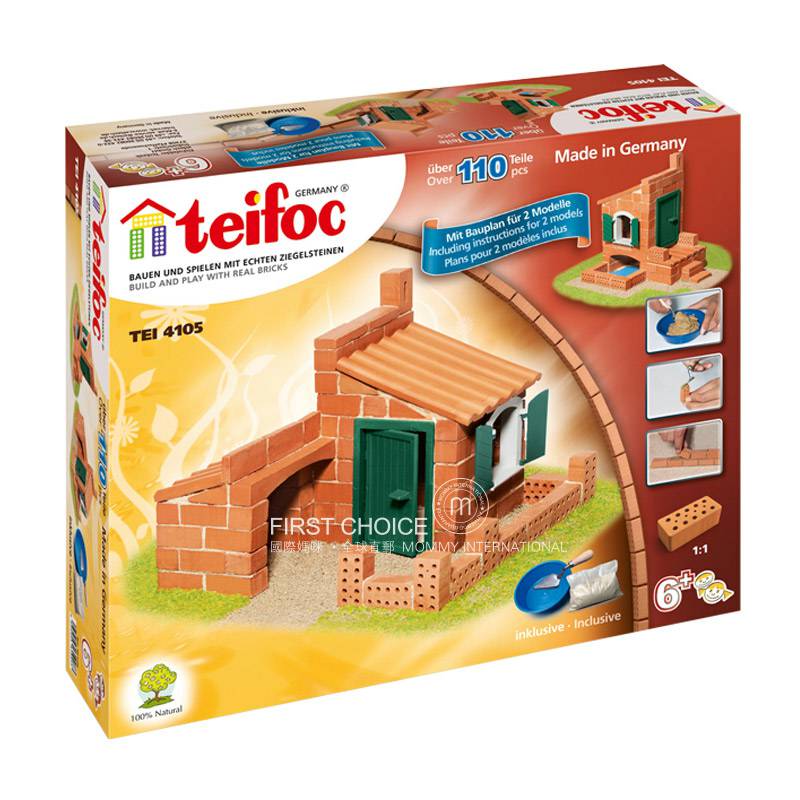 Teifoc Germany DIY model arsitektur rumah apung versi luar negeri