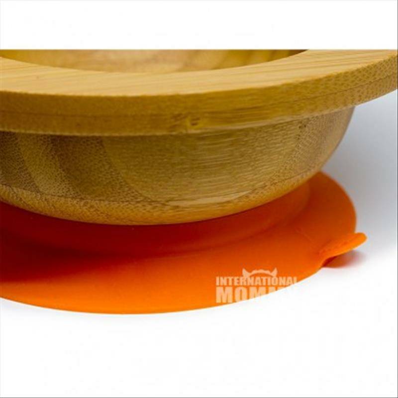 KLEINER FUCHS Bambu alami Jerman dan kayu Bayi antiskid secangkir cawan mangkuk dan Spoon Set versi luar negeri