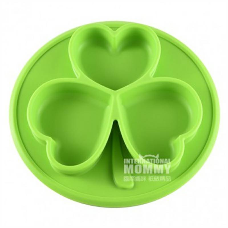 Wuloo German Wuloo Clover Children s Silicone Tatakan Versi Luar Negeri