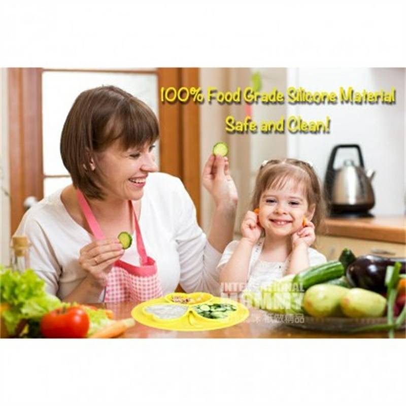 Wuloo German Wuloo Clover Children s Silicone Tatakan Versi Luar Negeri