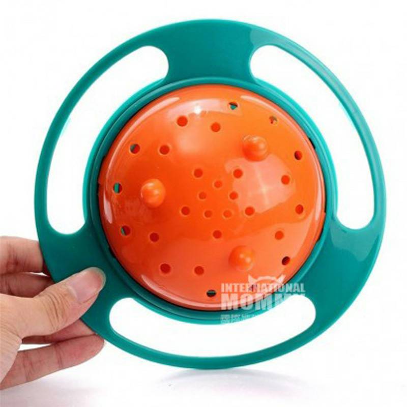 Blue Snail German Blue Snail baby 360 ° membalikkan mangkuk pelatihan anti bocor versi luar negeri