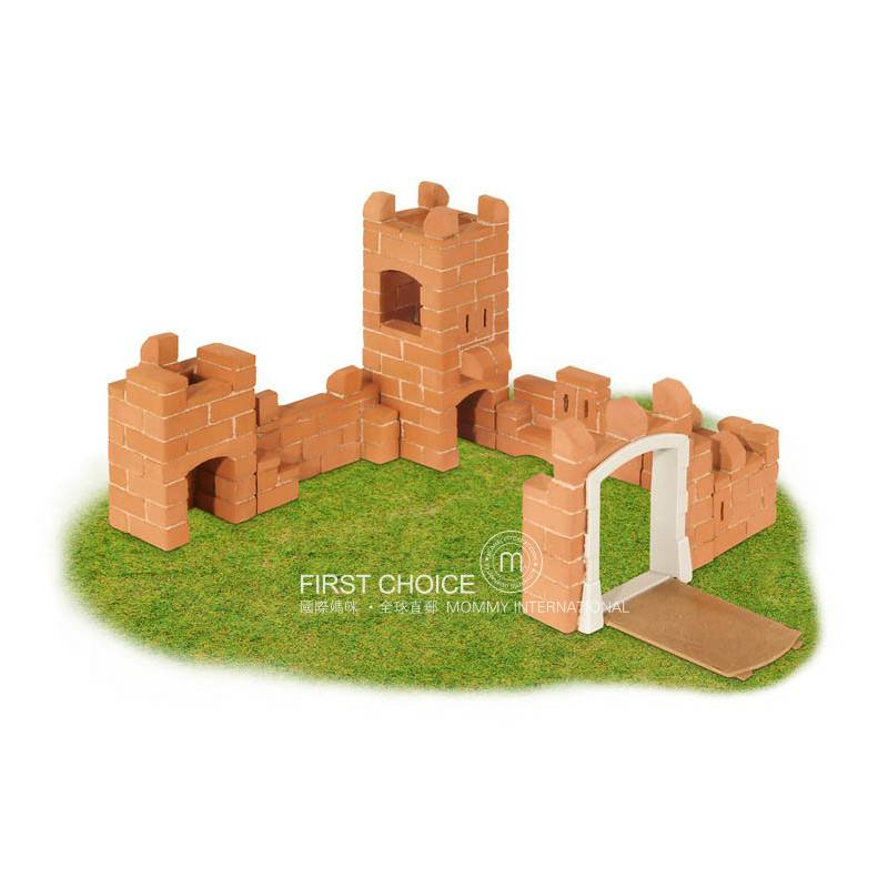 Teifoc Germany DIY castle blockhouse model arsitektur versi luar negeri