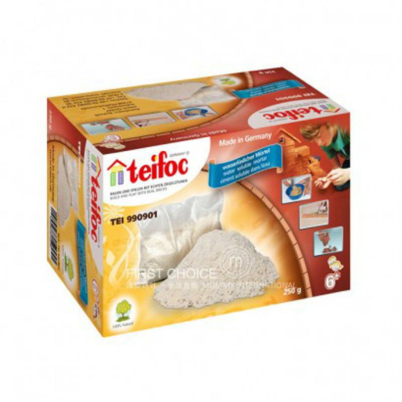 Teifoc Germany DIY model bangunan suplemen tanah liat edisi luar negeri