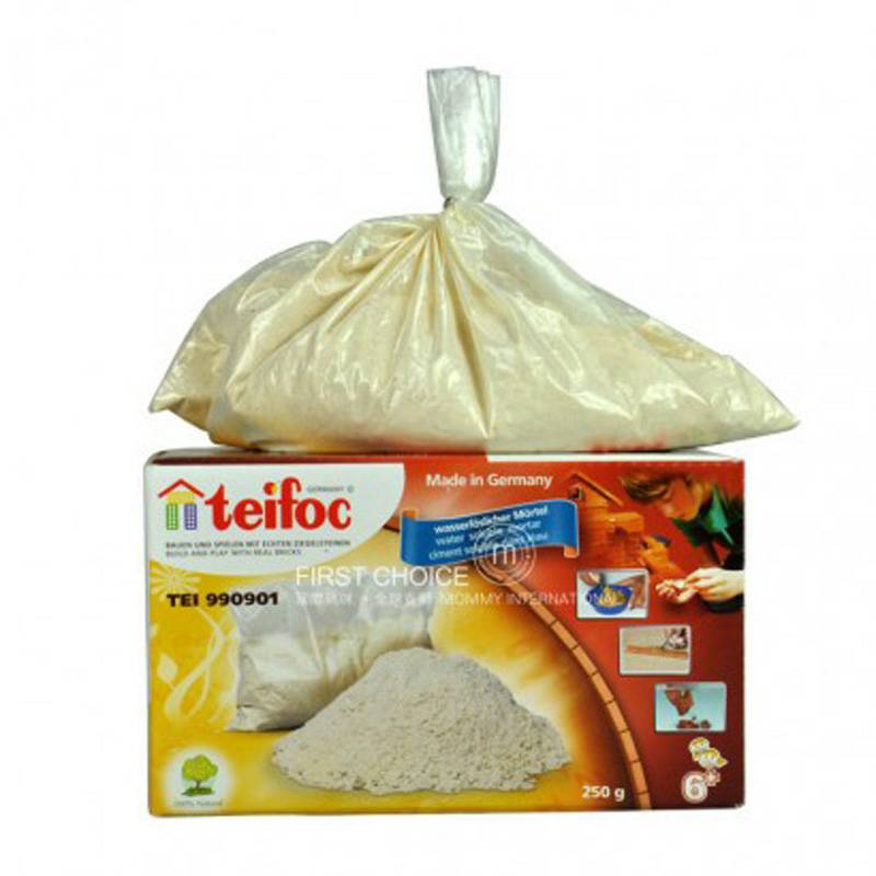 Teifoc Germany DIY model bangunan suplemen tanah liat edisi luar negeri