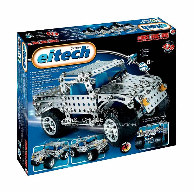 Eitech German kendaraan off-road  three-in-one metal split toy versi luar negeri