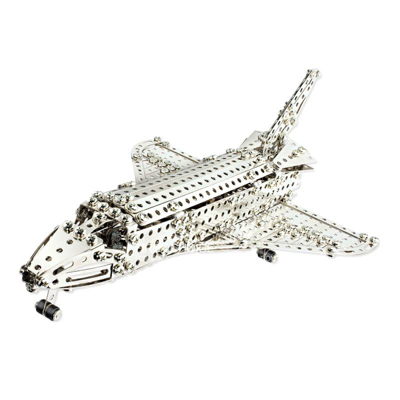 Eitech German pesawat ulang-alik mewah versi split three-in-one metal split toy di luar negeri