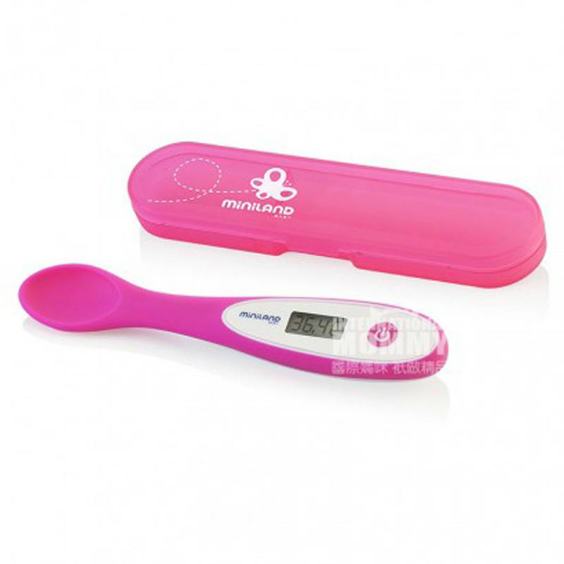 Miniland Spanyol Miniland suhu bayi sendok versi luar negeri