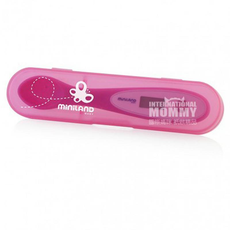 Miniland Spanyol Miniland suhu bayi sendok versi luar negeri