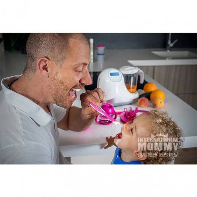 Miniland Spanyol Miniland suhu bayi sendok versi luar negeri