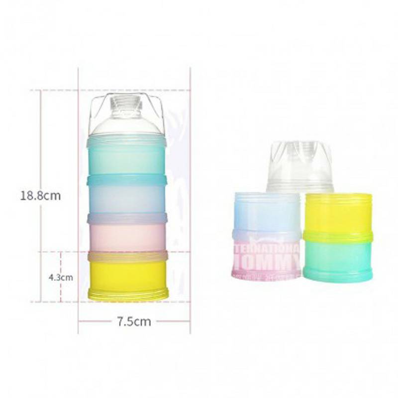 Vientiane Jerman Vientiane empat-lapis kotak susu bubuk versi luar negeri