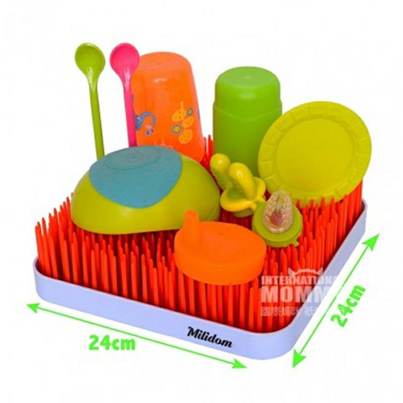 Milidom Jerman Milidom baby multi-fungsi rak pengeringan versi luar negeri