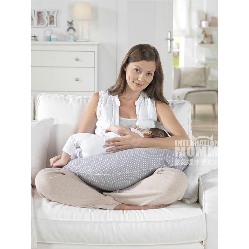 THERALINE Germany THERALINE bantal menyusui multifungsi versi 135 cm di luar negeri