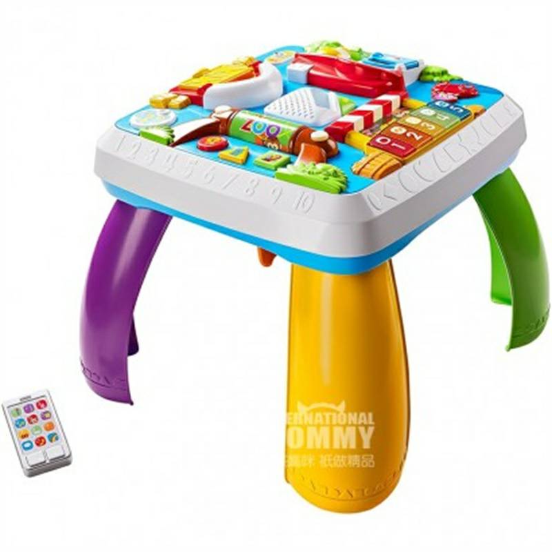 Fisher Price versi multifungsi Amerika sukacita meja belajar portabel di luar negeri