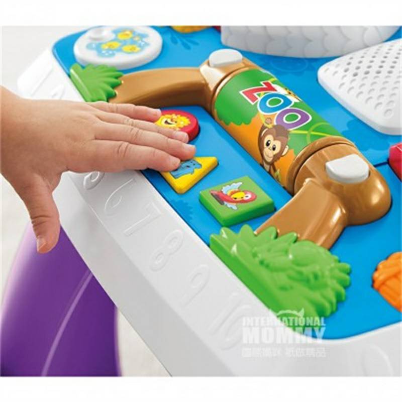 Fisher Price versi multifungsi Amerika sukacita meja belajar portabel di luar negeri