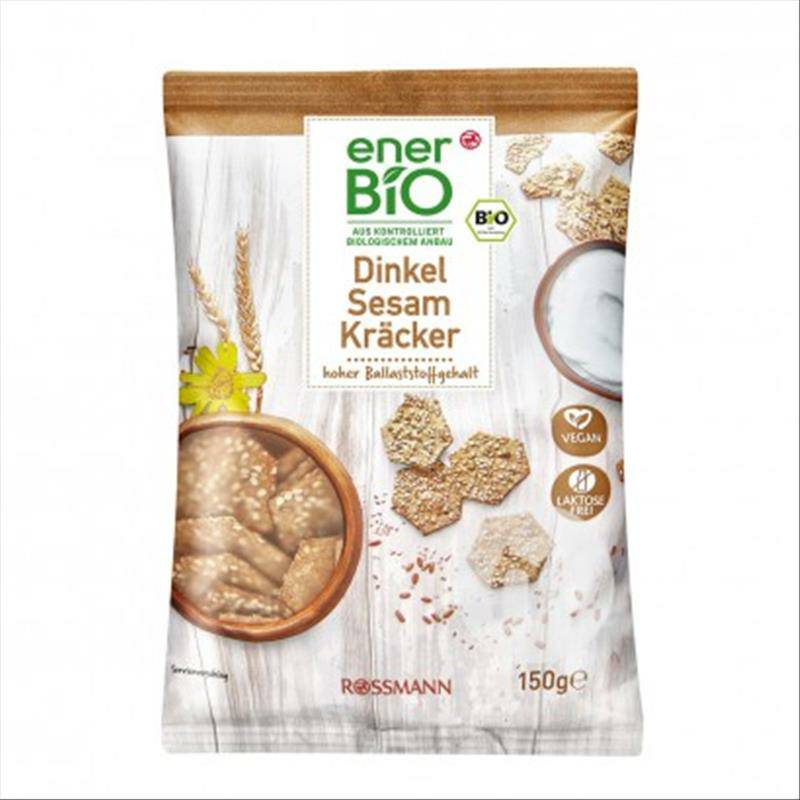 Ener BiO Jerman Ener BiO Organik Wijen Biskuit Gandum Utuh * 4 Versi Luar Negeri